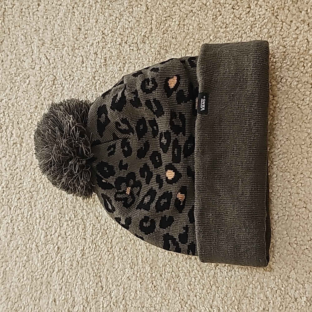 Vans Leopard Print Beanie